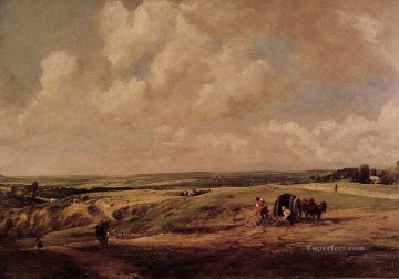  Heath Pintura - Hampstead Heath Paisaje romántico John Constable